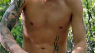nic vargas and marion anel in the forest with a hot massage