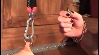 My Sexy Piercings slave with huge pierced rings