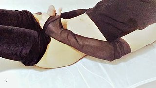 cute femboy. Masturbation. cums