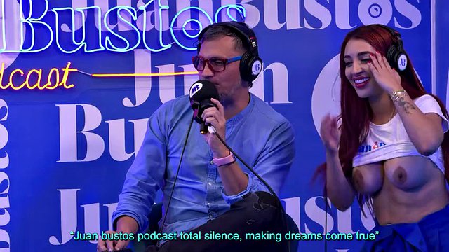 Jessica Sodi fulfills fantasy and cums with her big tits on the sex machine | Juan Bustos Podcast