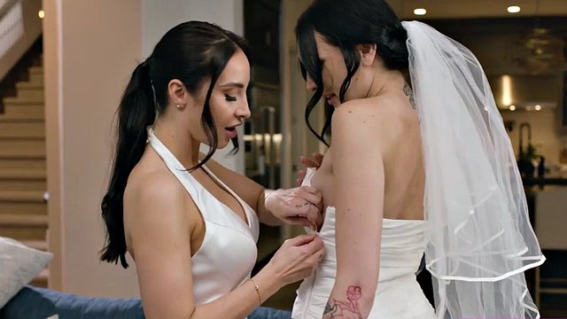 This wedding dress needs to be taken off so I can eat your pussy
