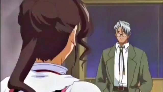 Troia adolescente anime legata e accarezzata