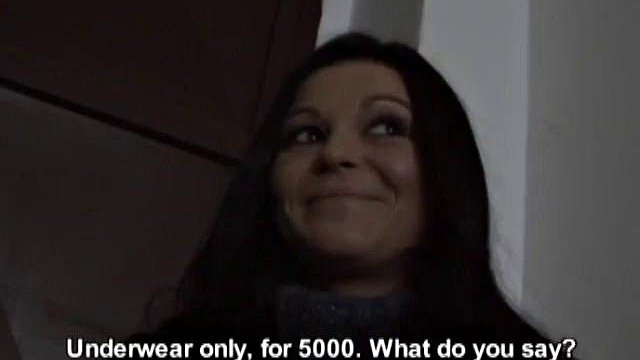 busty kristyna swallows for money: Blowjob, Cowgirl & Big Tits Porn