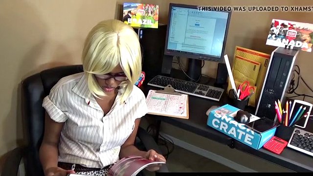 msnovember movie: my first day at work ebony amateur fucking