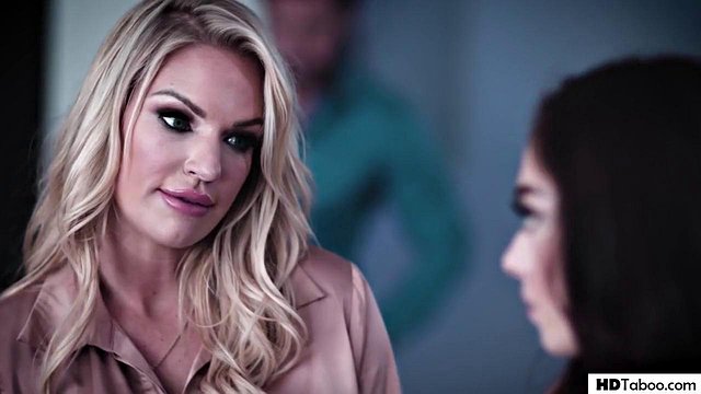 Seth Gamble Pounds Intern Sophia Burns' Ass in Taboo Marriage of Convenience Affair