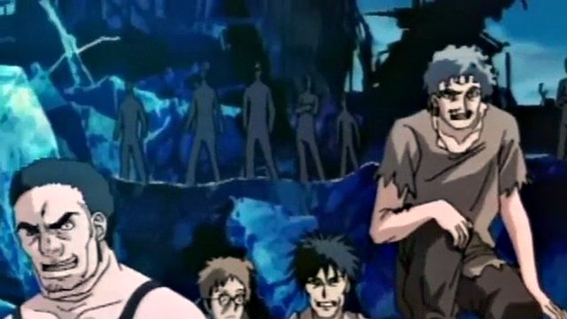 Young busty cartoon slut gets fucked hard in gangbang