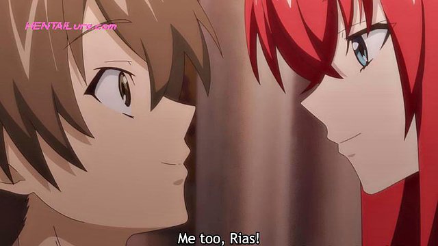 Rias Undresses Slowly Before Giving Issei a Deep & Warm Oral Finish ◇ HENTAI Parody
