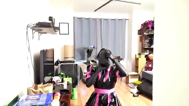 Sissy Self bondage