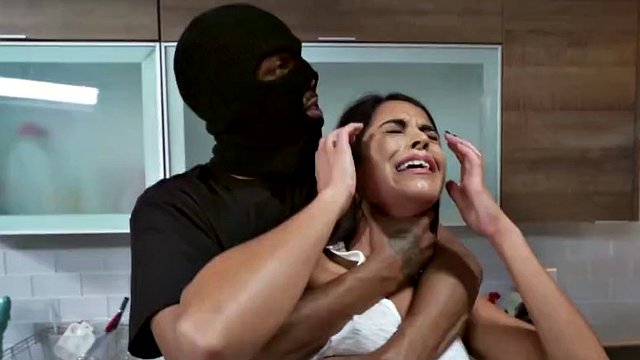 beauté vienne noir pilonné dur par bbc intrus