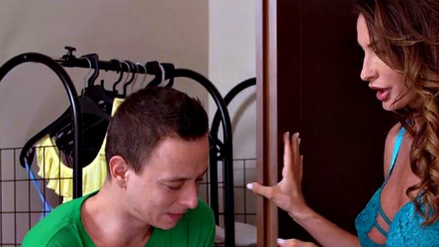 After I Caught Him Sniffing Panties I Took My Stepsons Cum - S1:E7