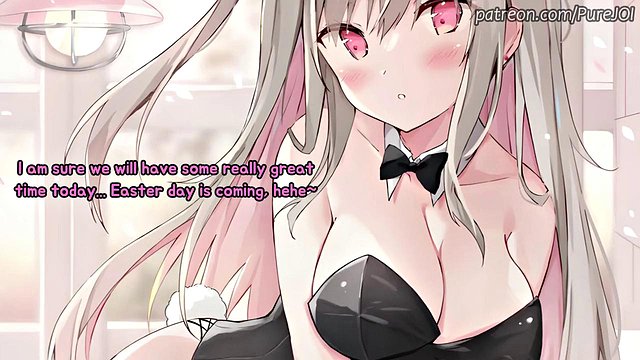 PureJOI Bunny Girl offre un dono spirituale JOI