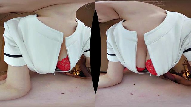 095-1: Cowgirl, Masturbação e pornografia VR japonesa
