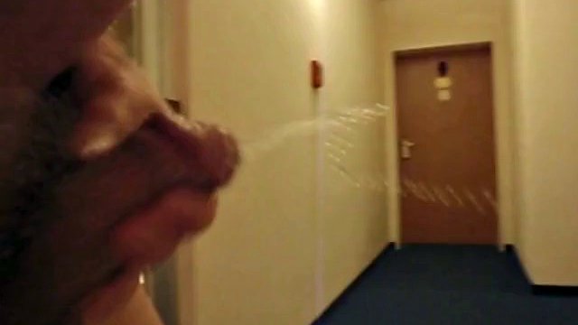 Me doing indoor pissing in public