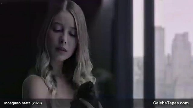 Charlotte Vega flashing boobies