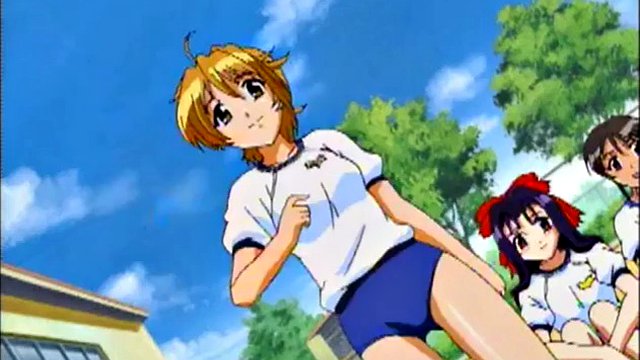 Anime teen prsty a olizoval