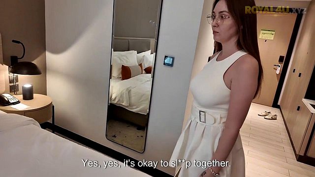 Busty Hentai Stepmom Creampied in Tight Room