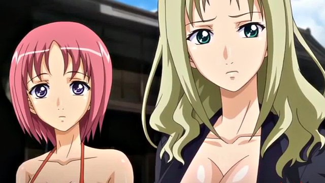 One of three anime sisters gets banged by a lot of horny guys
