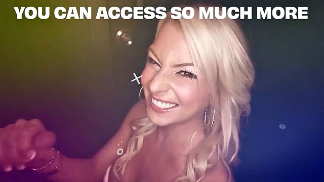GLORYHOLE SECRETS - Hannah Quinn Swallows Loads in First Gloryhole Glory