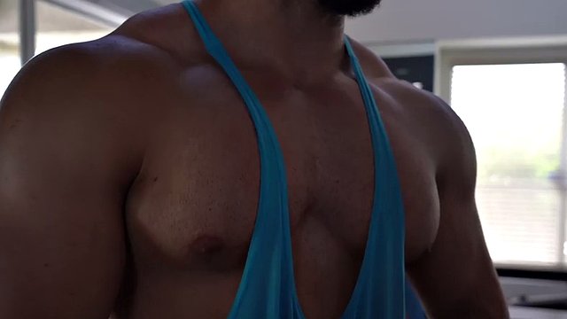 Naive straight ravaged at the gym