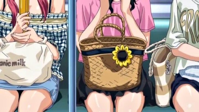 CrimsonGirls Ep1 -Anime- (nosub): Velká prsa, kouření a sólové porno