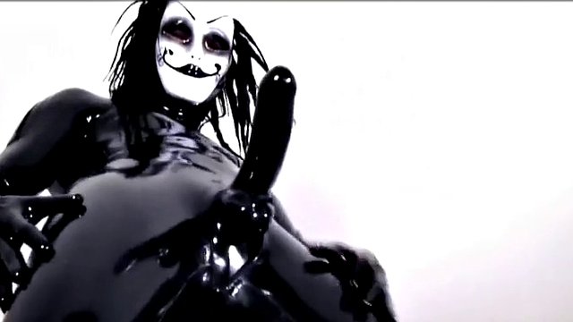 Full latex cover jerking