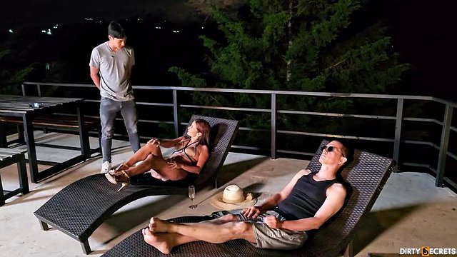 I CHEAT ON MY HUSBAND WITH A YOUNG WAITER AT THE HOTEL AND HE CATCHES US