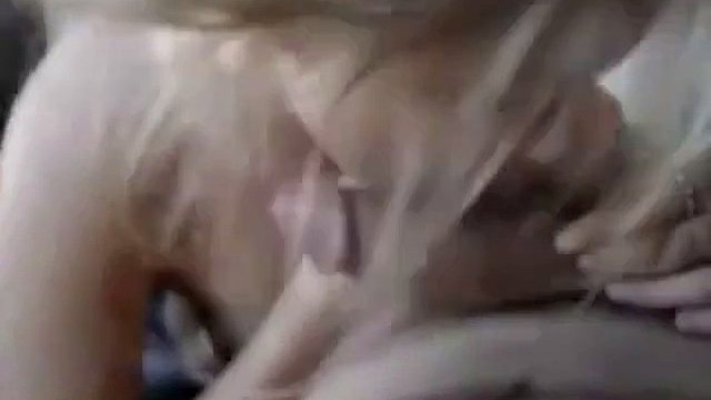 blonde swedish amateur vacuuming