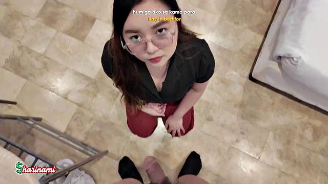 Landlady Teaches Her Tenant How to Earn Free Rent By - Sharinami JOI POV Tagalog (Eng Sub)
