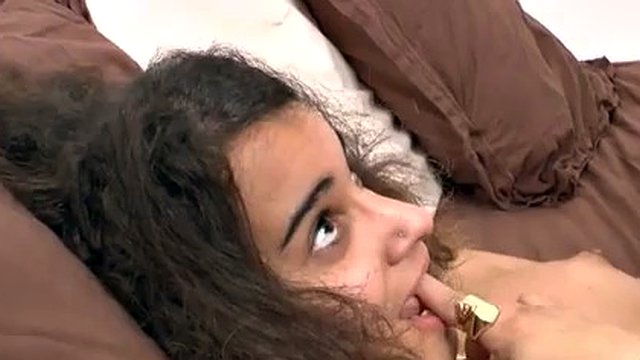 young french arab 1st anal double p and facial for her casting