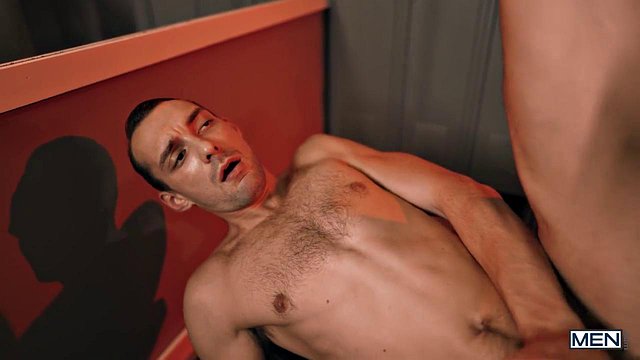 Horny guys hook up on camera for a hot fuck