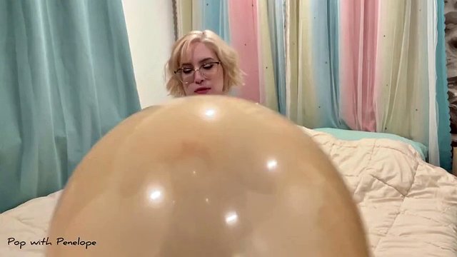 Inflate 80 balloons and then pop them all!