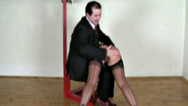 Miss Jones gets a spanking