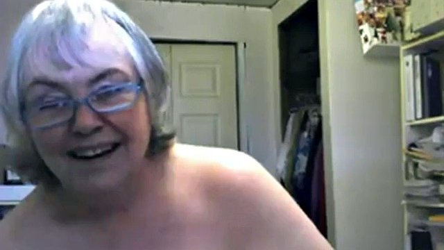 Very Kinky BBW Granny on Webcam