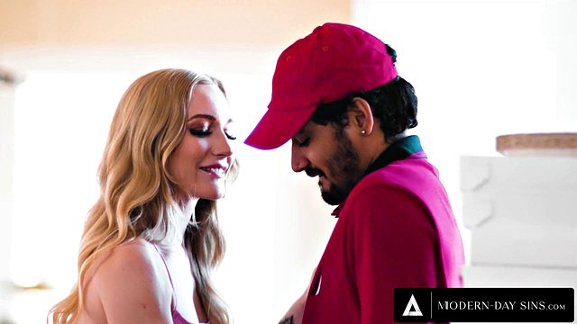 Delivery Guy Pounds Petite Tutor Emma Starletto Raw with Hardcore Free Use During Intense Cram Session