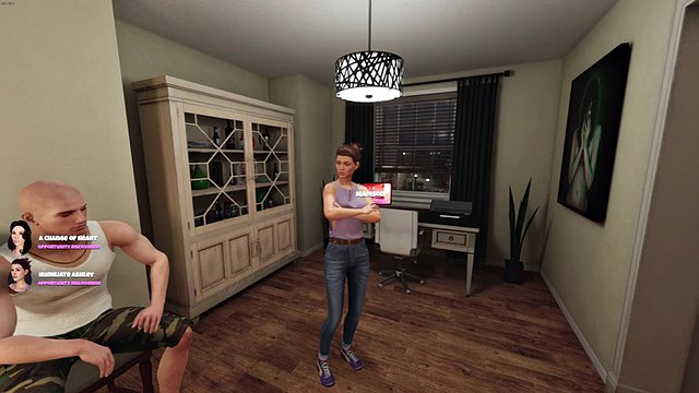 House Party Game - Female Walkthrough - Sex With Derek