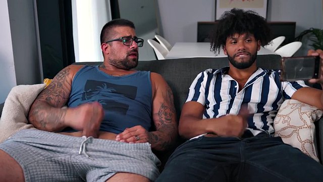 HETEROFLEXIBLE - Horny Straight Hunk Ryan Bones Uses Buddy Tony Genius's Bubble Butt As His Cum Dump