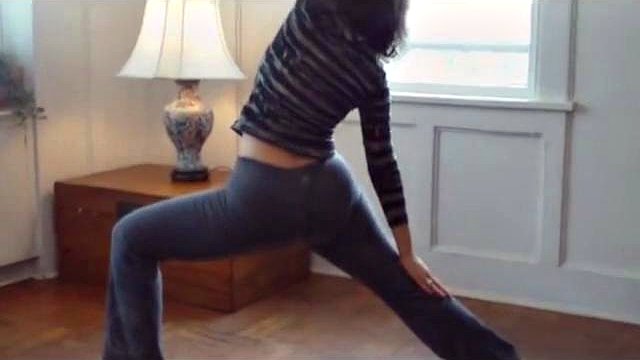 Milf sexy yoga booty