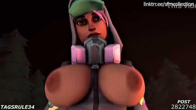 compilación Fortnite Hentai 3D