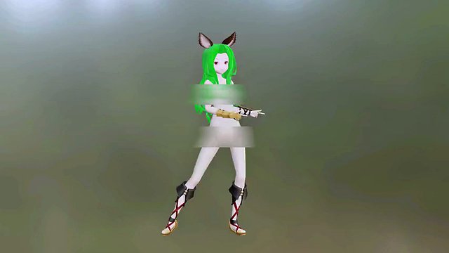 GBF Pokedance - Animeopfm - Edytuj kolor włosów blond Smixix (wersja ocenzurowana)