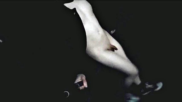 Walk naked at night at the hotel and on the street risky