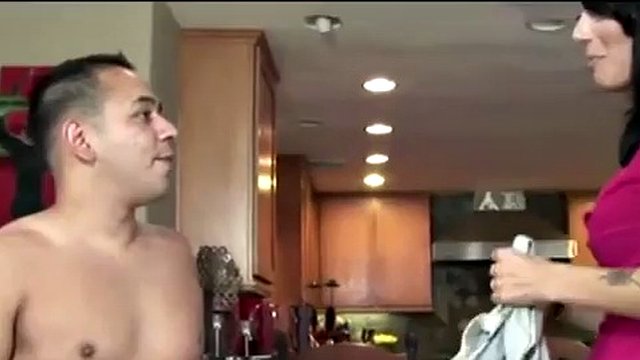 Seductive MILF Zoey Holloway spreads her legs for her hard cock stepson