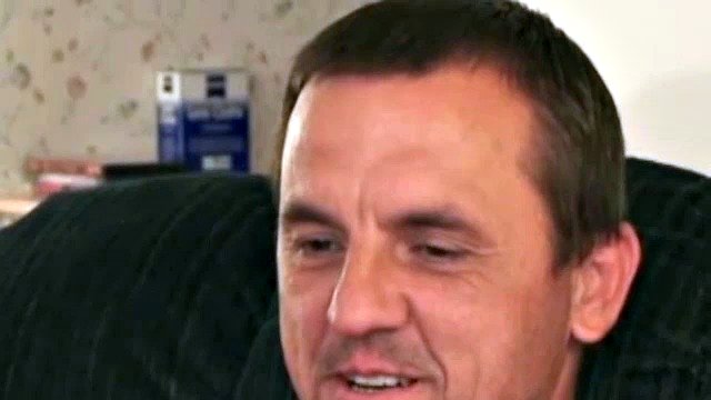 Ronnie is 45 years old and claims to be bisexual, so maybe he'll be open to doing an action scene in the future. For now, we get to watch this 5'8", 160 pound man strip and masturbate.