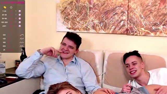 Webcam Ερασιτεχνική MMF Threesome