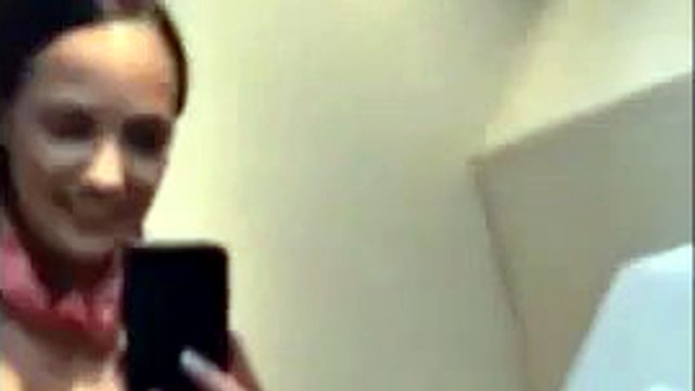 flight attendant masturbates