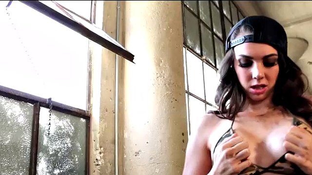 Tiffany Tyler gets oily with a vintage motorcycle