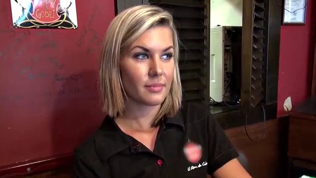 Public Pick Ups - Barmaid Got Laid starring  Rihanna Samuel