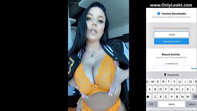 AW Goon JOI ft. Angela White: Big Tits, Hardcore & Masturbation Porn