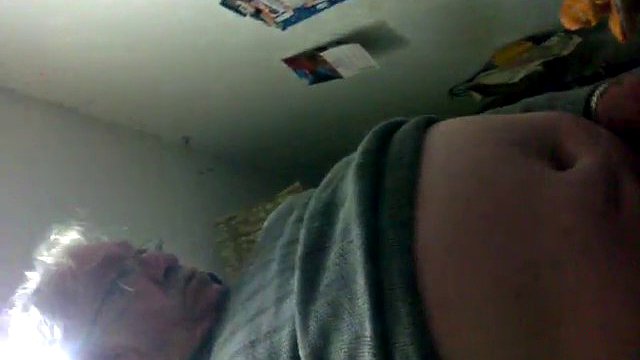 Chubby twink jerks off his little prick