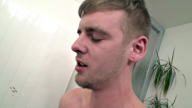 Hot blonde mature sprayed with cum after hot pussy licking