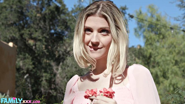 Michael Stefano Fertilizes Stepdad's Seed in Maria Anjel's Garden